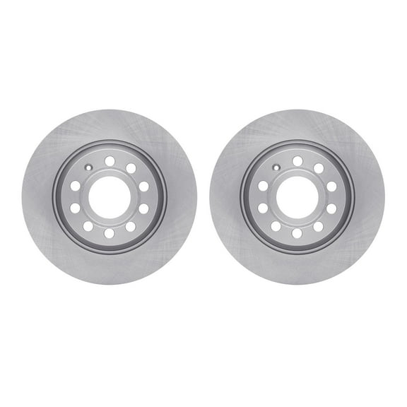 Dynamic Friction Company Rear Brake Rotors 6002-74047