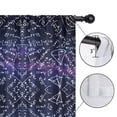thumbnail image 4 of Blackout Kids Curtains,Math Equations Physics Formulas Purple Pattern Childrens Insulated Curtains Set Of 2,Bedroom Essentials,Toddler Room Decor 42"x54", 4 of 5