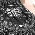thumbnail image 3 of Black Gothic Skull Butterfly Pattern Blanket,Comfortable Soft Lamb Wool Throw Blanket,All Season,Warm Lightweight Blankets for Sofa Bed Couch Living Room Chair,40"x50", 3 of 4