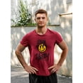 thumbnail image 2 of Graffiti Style Melty Face T-Shirt Men -Image by Shutterstock, Male 5X-Large, 2 of 4