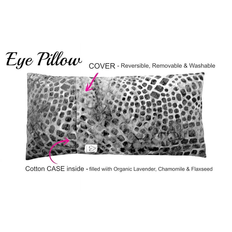 Eye Pillow COVER Pack of 4 Bulk Wholesale Cotton Washable Fits most Eye Pillows Yoga Massage Meditation Aromatherapy blue purple flowers geometric Walmart