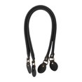 thumbnail image 1 of GUOOL 2x Purses Straps PU Leather Handbag Handles for Shoulder Bags Handbag Purses black, 1 of 9