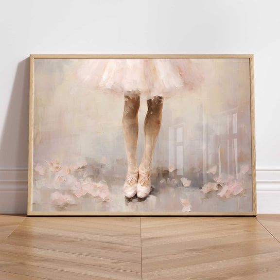 Original Vintage Ballerina Nursery Art, Coquette Decor, Nursery Decor Girls, Baby Girl Nursery Prints, Art, Vintage Wall Art Home Decor #378, Unframed Poster Size 8x12