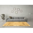 thumbnail image 3 of Ahgly Company Indoor Square Abstract Brown Modern Area Rugs, 5' Square, 3 of 4