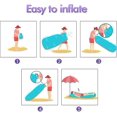 thumbnail image 4 of Canapé Gonflable, Sofa Gonflable Imperméable, Canapé Gonflable Portable, Canapé Gonflable Résistant à l'Usure, Canapé Gonflable pour Extérieur, 4 of 5