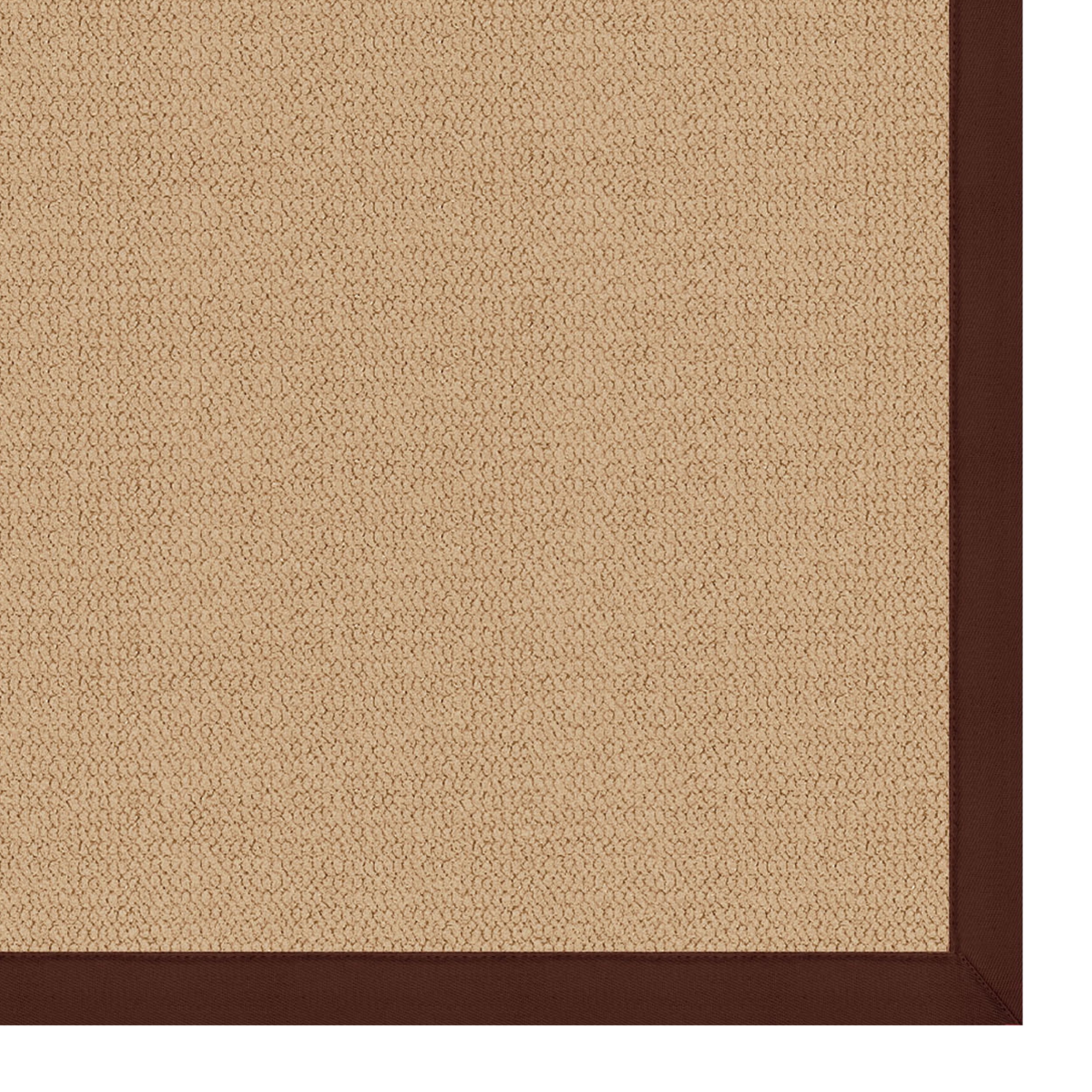 Linon Athena Sisal & Brown 9.10x13 Area Rug