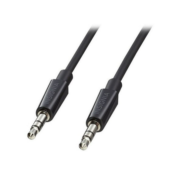 CABLE DE AUDIO JACK 3.5MM 1m NEGRO