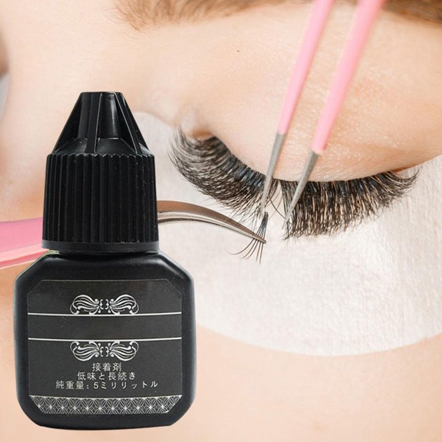 Eyelash Extension Glue Grafting Eyelash Quick Drying Salon Use Lash Glue 5ml