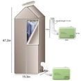 Kafsov Portable Dryer, Mini 800W High Power Clothes Dryer Machine