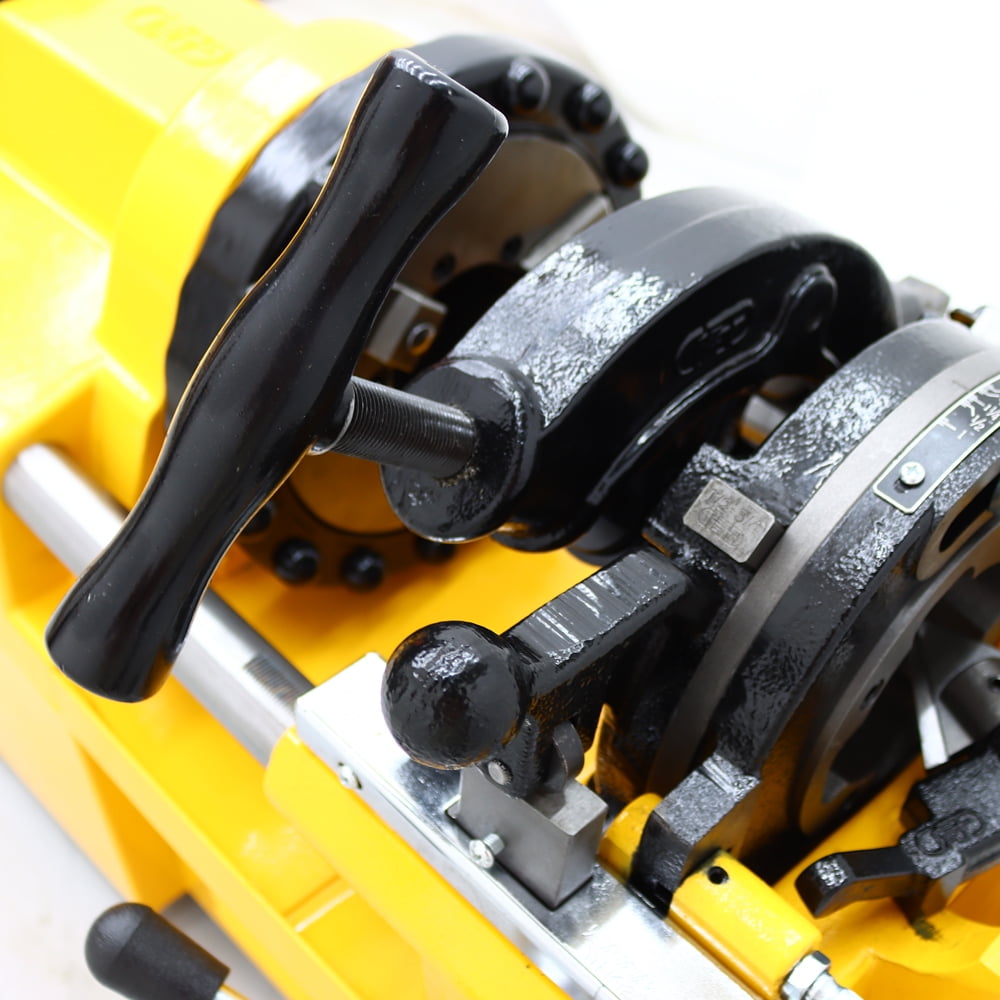 Techtongda 220V Electric Pipe Threader Machine Pipe Cutting Threader Threading Cutter 1/2" - 2"