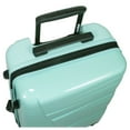 thumbnail image 4 of Dejuno Lumos Hardside 3-Piece Expandable Spinner Luggage Set - Sky Blue, 4 of 6