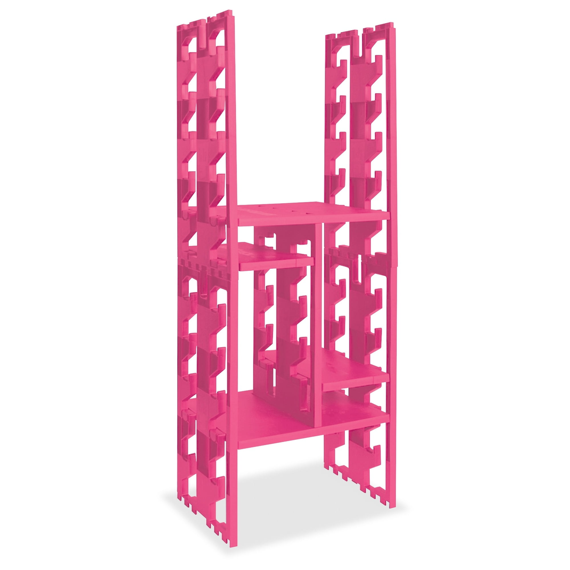 Locker Bones Organizer Frame 8.5" Width X 11.8" Depth X 32" Height Pink (fdo00503