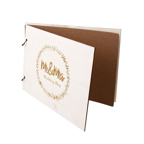 Hemoton  20 Pages Ceremony Engagement Guest Book Wedding Guestbook with