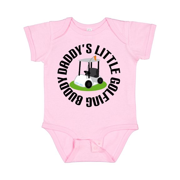 Inktastic Daddys Little Golfing Buddy Boys or Girls Baby Bodysuit