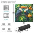thumbnail image 3 of Wobogo Extra Large Camping Blanket 78×78in Waterproof Foldable Picnic Mat for Beach Grass Lawn Park Accessories Toucans Perched on Branches, 3 of 6