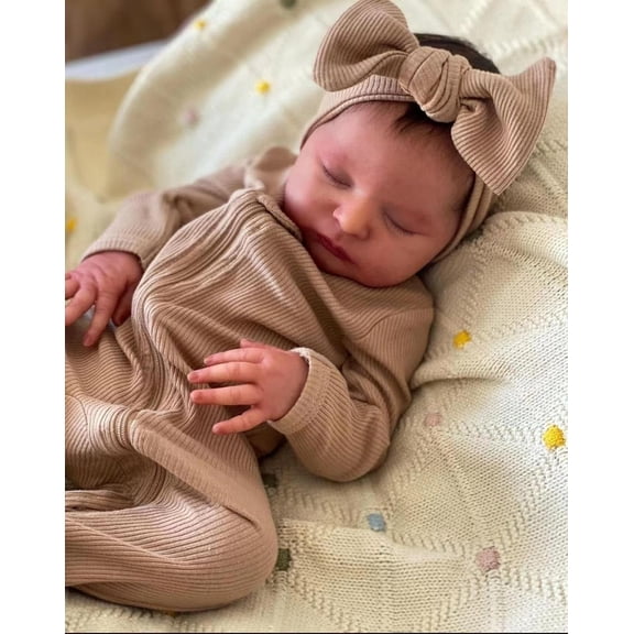 Realisitc Reborn Baby Dolls 19 Inches Silicone Baby Doll with Soft Cloth Body, Lifelike Babys Doll Girl,Real Life Reborn Dolls That Look Real Newborn Babies with Accessories