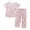 L72-Pink, variant on xfsWaSs Pajamas for Women Set Plus Size Sleepwear Short Sleeve Tops With Capri Pants Summer Pajama Sets Ladies Daily Loungewear