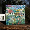 thumbnail image 5 of eeBoo Piece and Love English Hedgerow 1000 Piece Square Adult Jigsaw Puzzle, 23" x 23" when completed, 14 Years and Up., 5 of 7