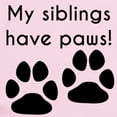 thumbnail image 2 of CafePress - My Siblings Have Paws Body Suit - Long Sleeve Cotton Baby Bodysuit, 2 of 4