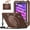 Chocolate, variant on Shockproof Case for iPad Mini 7 (A17 Pro) 2024 / iPad Mini 6 8.3 inch 2021 Protective Cover with 360° Rotating Stand, Hand/Shoulder Strap, Pencil Holder