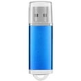 thumbnail image 1 of Memoria USB transparente de 8 GB, color azul, para PC y tableta., 1 of 14