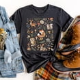 thumbnail image 3 of Cottagecore Forest Animals Shirt: Retro Fall Nature Tee, 3 of 6