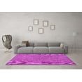 thumbnail image 3 of Ahgly Company Indoor Round Persian Purple Bohemian Area Rugs, 8' Round, 3 of 4