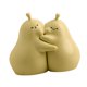 thumbnail image 4 of Lovely Hugging Pear Book Stand Cerámica Sujetalibros Festival Regalos Escritorio Decoración Accesorio Estantería Ornamento Pieza Fina Mano de Amarillo Talla S Gloria sujetalibros decorativos, 4 of 9
