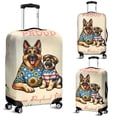 thumbnail image 2 of Happy Mother's Day Proud German Shepherd Mom Gsd Travel Luggage Cover Alsatian Dog Lover Gifts Suitcase Dust Protective Decor - 03003, 2 of 5