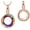 Colorful, variant on Personalize Circle of Life Necklace for Cremation Ashes Holder Necklace for Ashes of Loved One Pendent for Ashes and Chain Memorial Jewelry