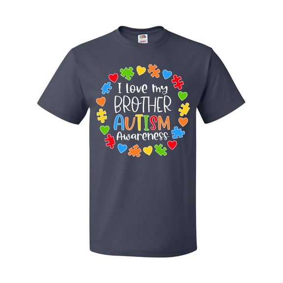 Inktastic I Love my Brother Autism Awareness T-Shirt