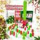 thumbnail image 5 of Juguete de tren de dominó navideño, trenes de música eléctricos de dominó automáticos, bloques de dominó apilados y casa de Papá Noel, juegos de tren de rally de dominó para niños a partir de 3 años R Kaili Sencillez, 5 of 5