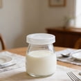 thumbnail image 6 of Yogurt Jars Glass Yogurt Containers with Airtight Lids, BPA Free Durable Dishwasher Safe, for Oats Pudding Snacks Milk Jams Jelly Mousse, 6 of 6