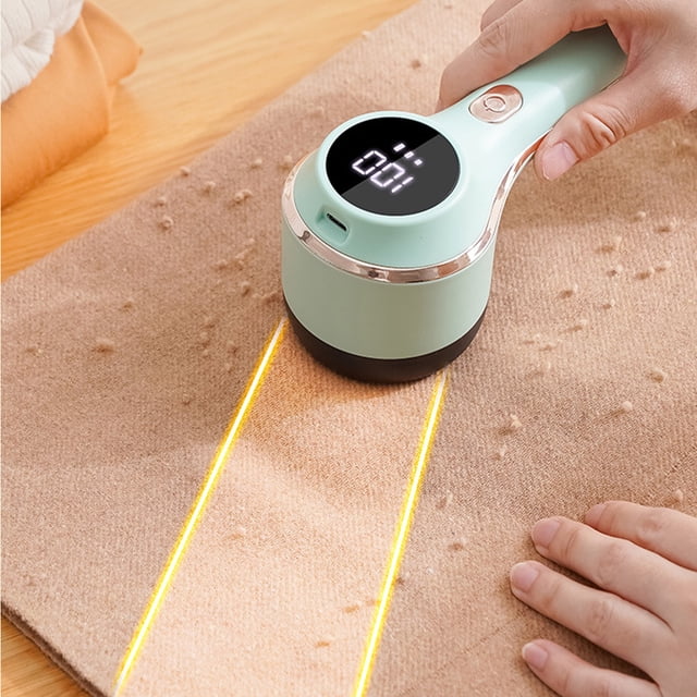 maskred USB Rechargeable Sweater Shaver Compact And Practical Small Portable Hairball Trimmer Pilling Device green