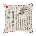 thumbnail image 1 of Naiovety Funda de almohada de piel de melocotón con letras de 45x45cm, diseño personalizado, funda de almohada decorativa, funda de cojín para el Decoración del hogar mamá a dor Naiovety HA002997-04, 1 of 6