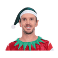 thumbnail image 3 of Disfraz de duende de santa claus rojo elf navidad Rev  disfraz duende red elf, 3 of 4