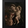 thumbnail image 2 of Lanfranco, Giovanni 15x18 Black Modern Framed Museum Art Print Titled - Madonna and Child with the Infant Saint John the Baptist, 2 of 5