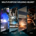 thumbnail image 6 of TRQWH Auto-Darkening Welding Helmet with 1/1/1/2 Optical Clarity, 6 of 10