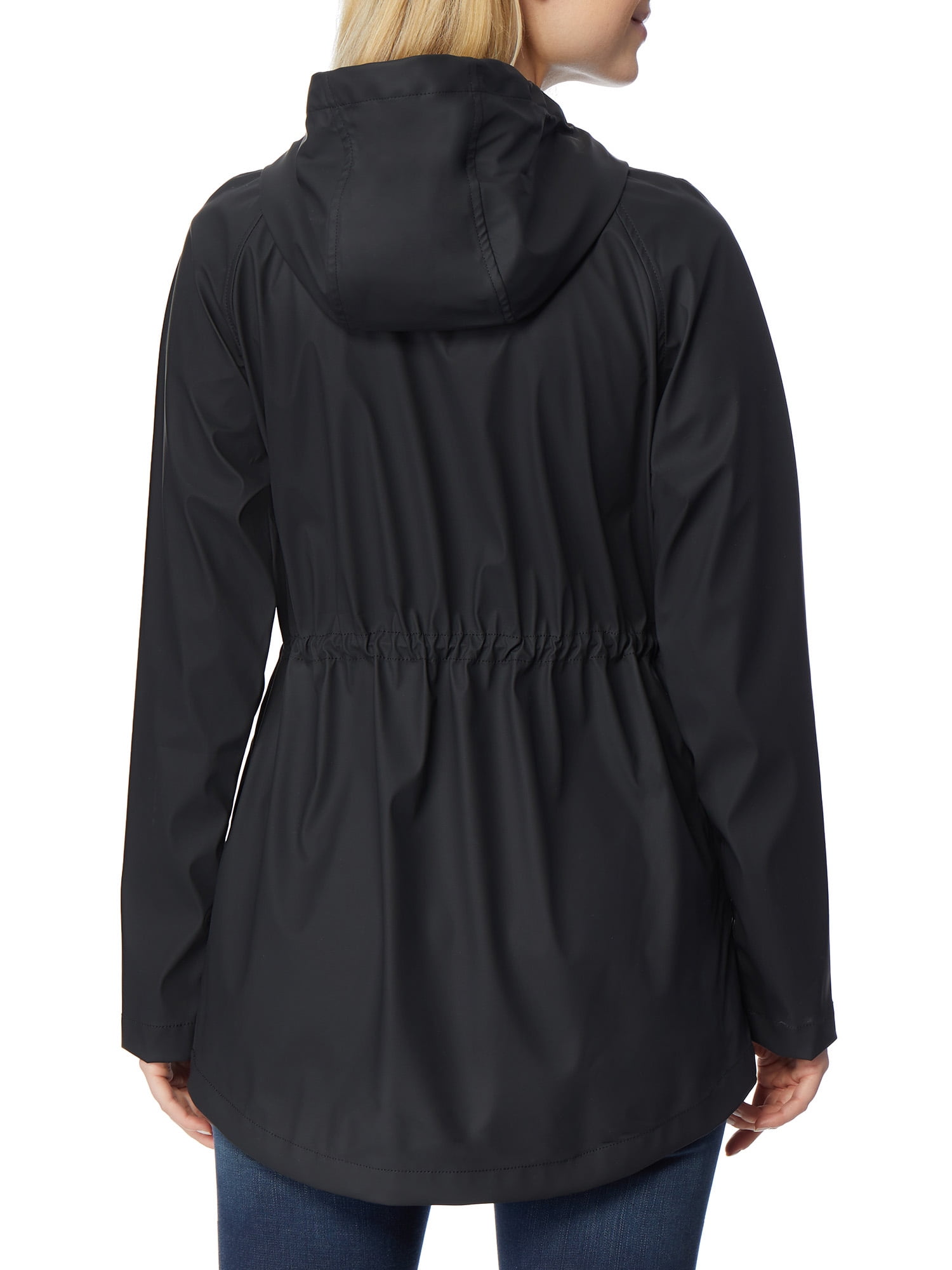 women's rubber rain jacket