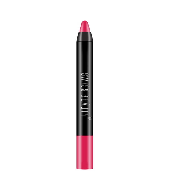2x Swiss Beauty 12 Hrs. Stay Matte Lip Crayon, Pink Up, 3gm Each