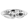 thumbnail image 4 of Shisuyan Assiette Divisée Argent 1Ensemble 11.0X11.0X1.3In, 4 of 9