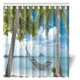 thumbnail image 1 of Cortina de Ducha ABPHQTO Palmeras Resort 160x180 cm, 1 of 3