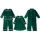 thumbnail image 2 of Conjunto de pijamas de Navidad para niños, pijamas clásicos de terciopelo verde con botones, pijamas de Navidad para niños y niñas, 2022, 2 of 4