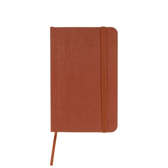 Fabriano Ecoqua Plus Stitch-Bound Notebook, 3.5" x 5.5", Dotted, Red