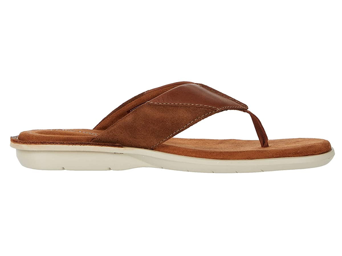 clarks flip flops mens white