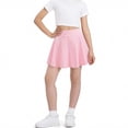 thumbnail image 4 of XINXIAOO Kids Girls Pleated Skirt Skirt School A-Line Flowy Outfit Girls Pink Skirts Size 3-4 Years, 4 of 5