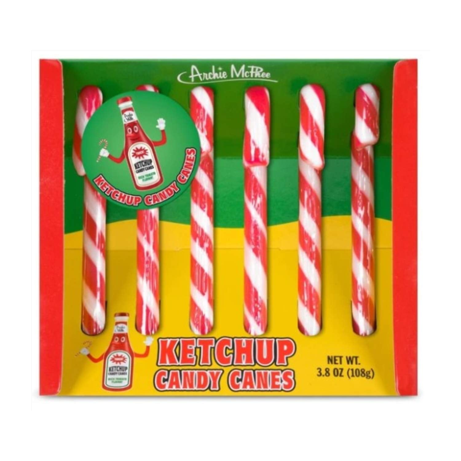 Ketchup Candy Canes