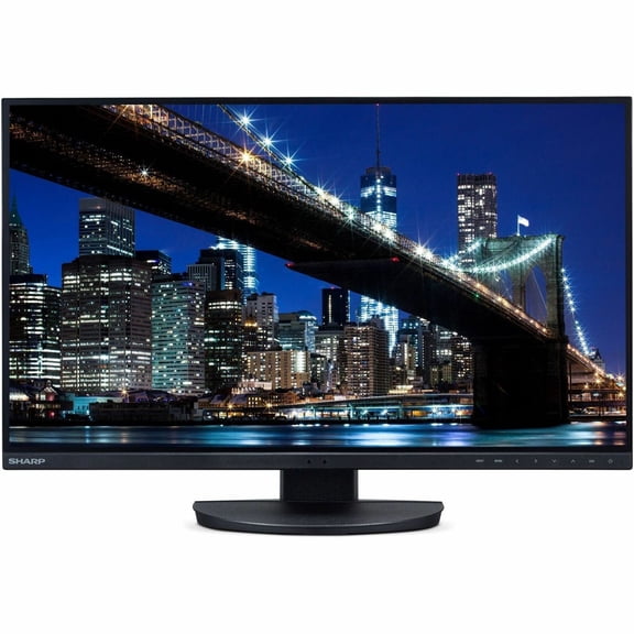 Sharp MultiSync DD-EA272Q 27" Class WQHD LED Monitor, 16:9, Black