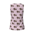 thumbnail image 6 of Goofa Dachshund Dog Puppy Printed Womens Workout Tops for Women Sleeveless Yoga Shirts Athletic Running Tank Tops Sleeveless Gym Clothes Workout Apparel-XX-Large, 6 of 9