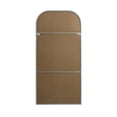 thumbnail image 4 of Elegant Decor Metal Frame Arch Full Length Mirror 35x72 Inch in Silver, 4 of 9